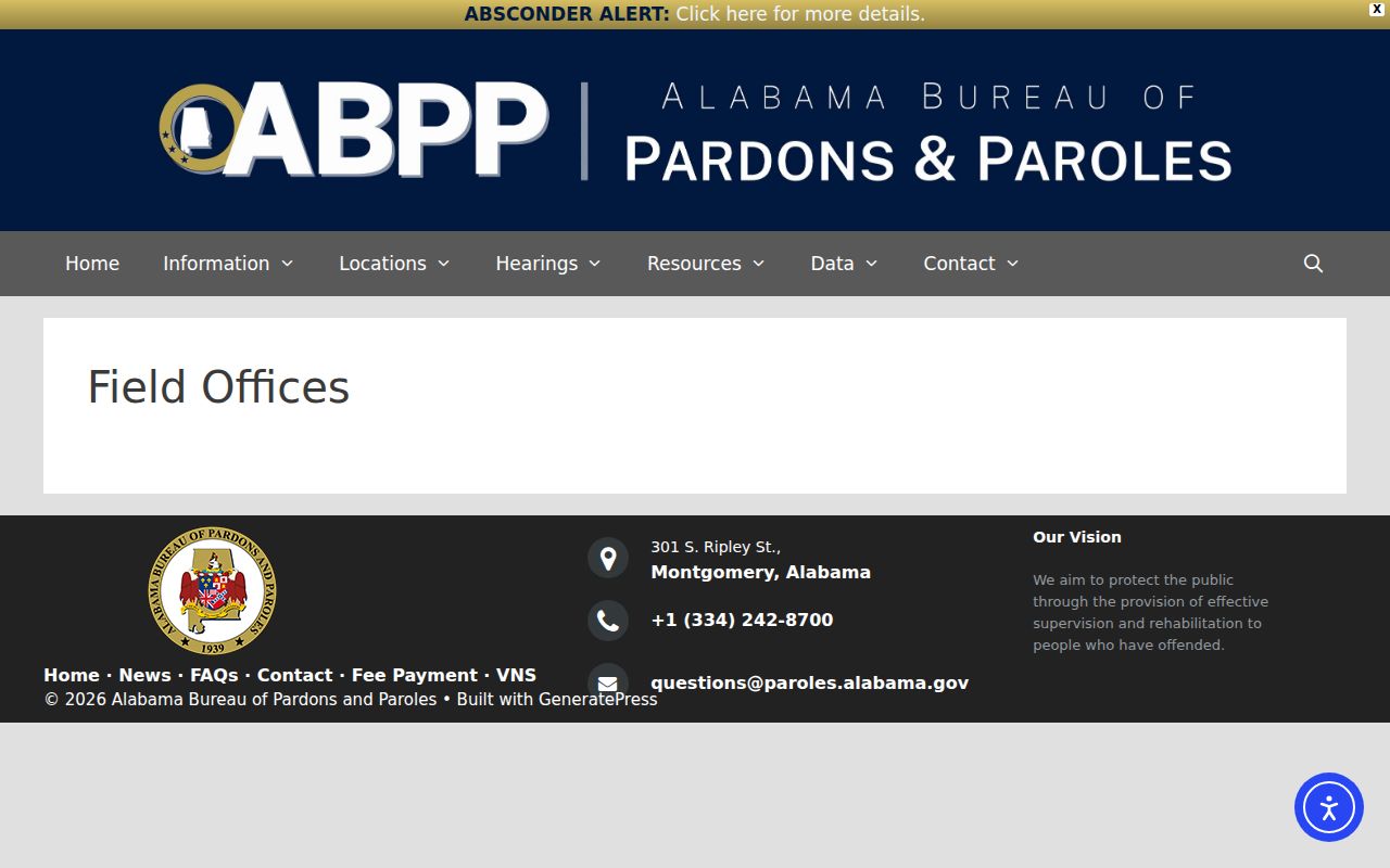 Lawrence County criminal history probation and parole offices