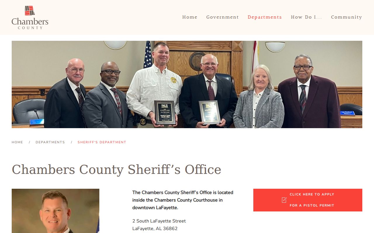 Lawrence County sheriff's office